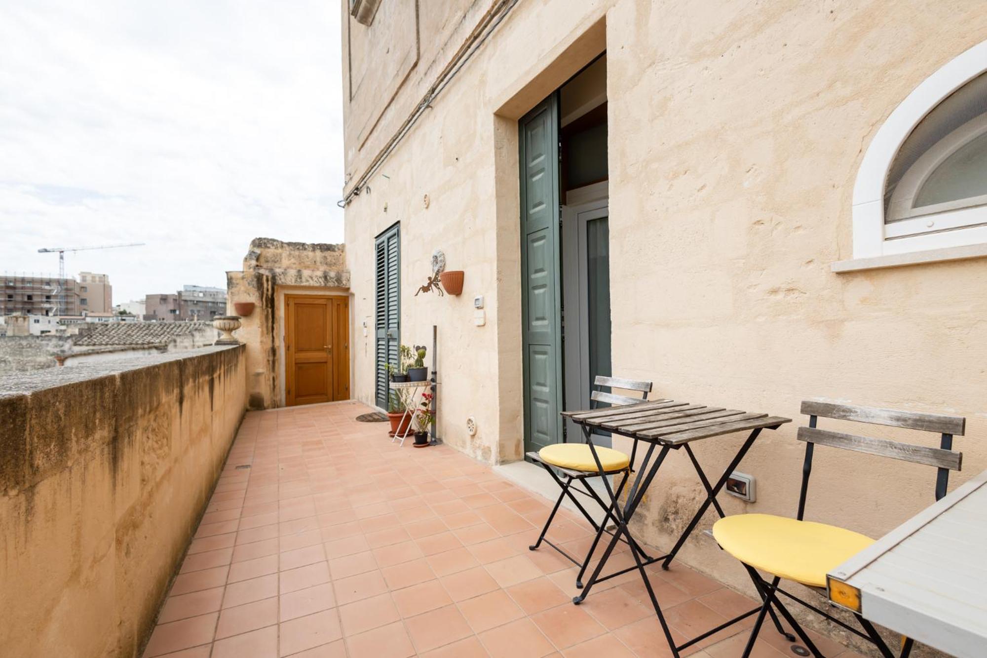 Antica Dimora Storica La Finestra Sul Campanile Villa มาเตรา ภายนอก รูปภาพ
